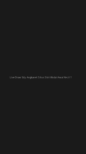 Tampilan Antarmuka Aplikasi Live Draw Sdy Angkanet Situs Slot Modal Awal Kecil - 1
