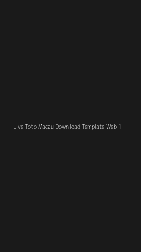 Tampilan Antarmuka Aplikasi Live Toto Macau Download Template Web - 1