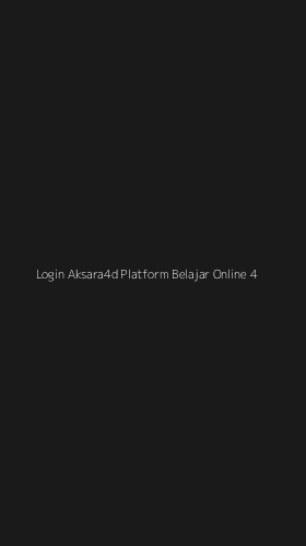 Tampilan Antarmuka Aplikasi Login Aksara4d Platform Belajar Online - 4
