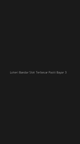 Tampilan Antarmuka Aplikasi Loteri Bandar Slot Terbesar Pasti Bayar - 3
