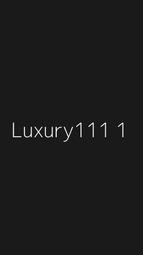 Tampilan Antarmuka Aplikasi Luxury111 - 1