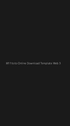 Tampilan Antarmuka Aplikasi M11toto Online Download Template Web - 3