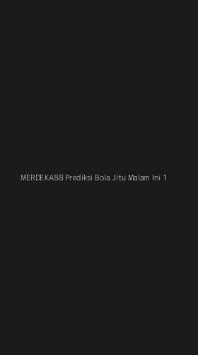 Tampilan Antarmuka Aplikasi Merdeka88 Prediksi Bola Jitu Malam Ini - 1