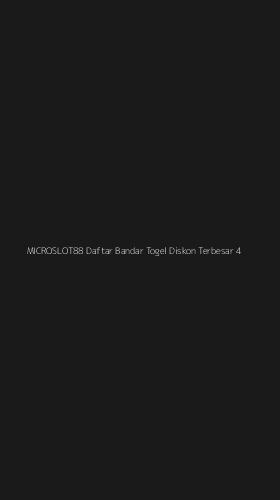 Tampilan Antarmuka Aplikasi Microslot88 Daftar Bandar Togel Diskon Terbesar - 4