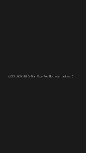 Tampilan Antarmuka Aplikasi Modalhoki88 Daftar Akun Pro Slot Internasional - 2