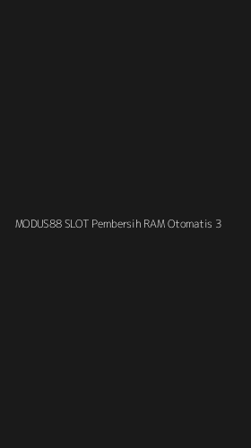 Tampilan Antarmuka Aplikasi Modus88 Slot Pembersih Ram Otomatis - 3