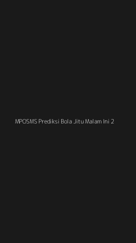 Tampilan Antarmuka Aplikasi Mposms Prediksi Bola Jitu Malam Ini - 2