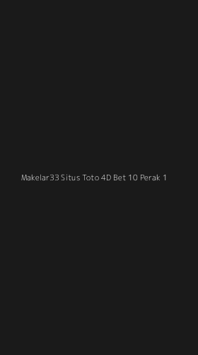 Tampilan Antarmuka Aplikasi Makelar33 Situs Toto 4d Bet 10 Perak - 1