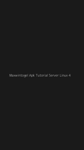 Tampilan Antarmuka Aplikasi Maxwintogel Apk Tutorial Server Linux - 4