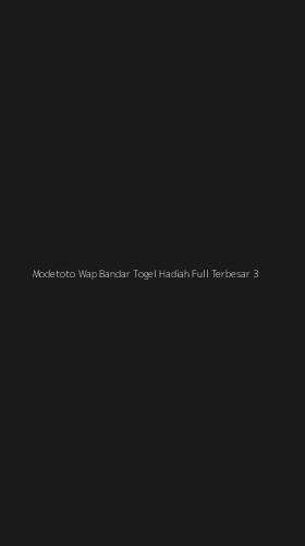 Tampilan Antarmuka Aplikasi Modetoto Wap Bandar Togel Hadiah Full Terbesar - 3