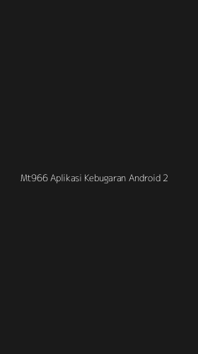 Tampilan Antarmuka Aplikasi Mt966 Aplikasi Kebugaran Android - 2