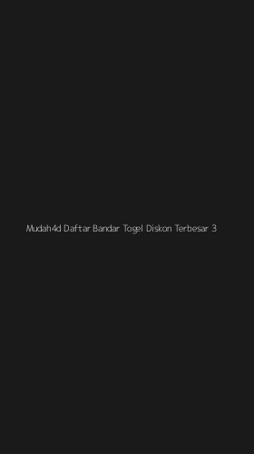 Tampilan Antarmuka Aplikasi Mudah4d Daftar Bandar Togel Diskon Terbesar - 3