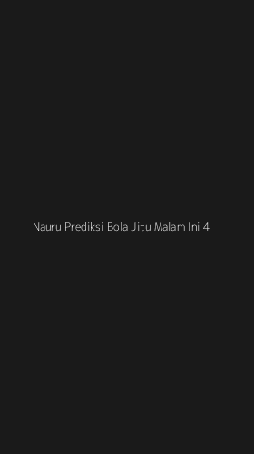 Tampilan Antarmuka Aplikasi Nauru Prediksi Bola Jitu Malam Ini - 4