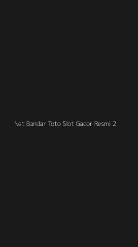 Tampilan Antarmuka Aplikasi Net Bandar Toto Slot Gacor Resmi - 2