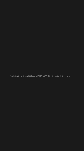 Tampilan Antarmuka Aplikasi No Keluar Sidney Data Sgp Hk Sdy Terlengkap Hari Ini - 3