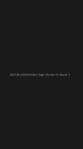 Tampilan Antarmuka Aplikasi Ovo138 Login Prediksi Togel Jitu Hari Ini Akurat - 3
