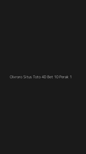 Tampilan Antarmuka Aplikasi Olxroro Situs Toto 4d Bet 10 Perak - 1