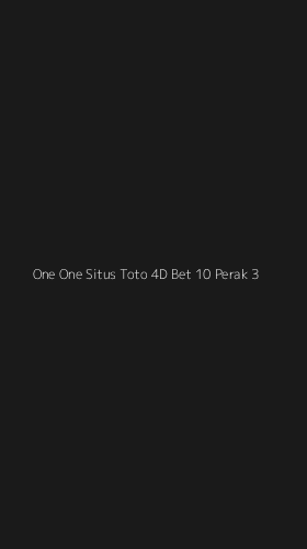Tampilan Antarmuka Aplikasi One One Situs Toto 4d Bet 10 Perak - 3