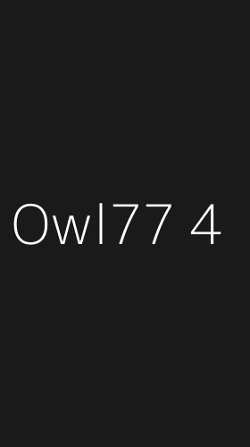 Tampilan Antarmuka Aplikasi Owl77 - 4
