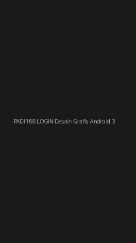 Tampilan Antarmuka Aplikasi Padi168 Login Desain Grafis Android - 3