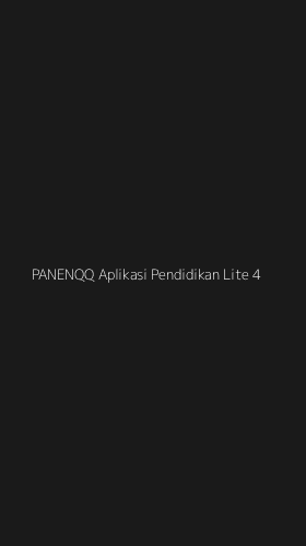 Tampilan Antarmuka Aplikasi Panenqq Aplikasi Pendidikan Lite - 4