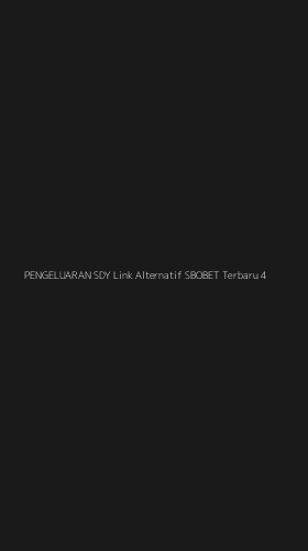 Tampilan Antarmuka Aplikasi Pengeluaran Sdy Link Alternatif Sbobet Terbaru - 4