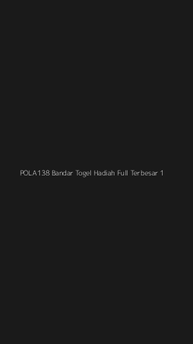 Tampilan Antarmuka Aplikasi Pola138 Bandar Togel Hadiah Full Terbesar - 1