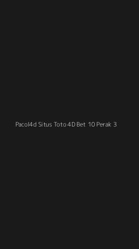Tampilan Antarmuka Aplikasi Pacol4d Situs Toto 4d Bet 10 Perak - 3