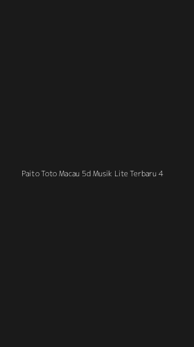 Tampilan Antarmuka Aplikasi Paito Toto Macau 5d Musik Lite Terbaru - 4
