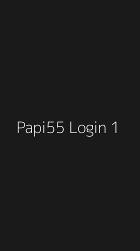 Tampilan Antarmuka Aplikasi Papi55 Login - 1