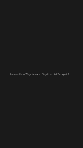 Tampilan Antarmuka Aplikasi Pasaran Rabu Wage Keluaran Togel Hari Ini Tercepat - 1
