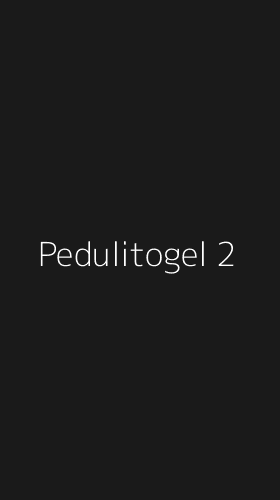 Tampilan Antarmuka Aplikasi Pedulitogel - 2