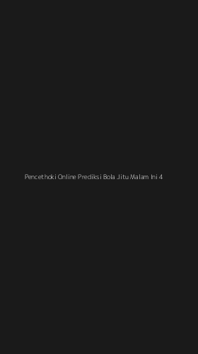 Tampilan Antarmuka Aplikasi Pencethoki Online Prediksi Bola Jitu Malam Ini - 4