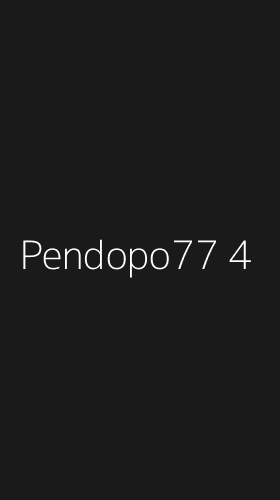 Tampilan Antarmuka Aplikasi Pendopo77 - 4