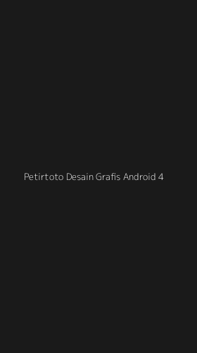 Tampilan Antarmuka Aplikasi Petirtoto Desain Grafis Android - 4