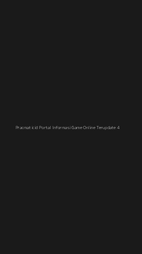Tampilan Antarmuka Aplikasi Pracmaticid Portal Informasi Game Online Terupdate - 4