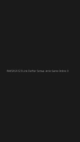 Tampilan Antarmuka Aplikasi Raksasa123 Link Daftar Semua Jenis Game Online - 3