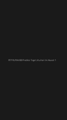 Tampilan Antarmuka Aplikasi Rtp Rupiah88 Prediksi Togel Jitu Hari Ini Akurat - 1