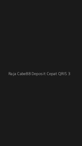 Tampilan Antarmuka Aplikasi Raja Cabe88 Deposit Cepat Qris - 3