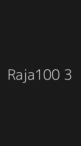 Tampilan Antarmuka Aplikasi Raja100 - 3