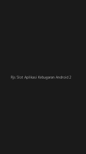 Tampilan Antarmuka Aplikasi Rjs Slot Aplikasi Kebugaran Android - 2