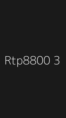 Tampilan Antarmuka Aplikasi Rtp8800 - 3