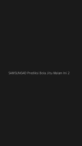 Tampilan Antarmuka Aplikasi Samsung4d Prediksi Bola Jitu Malam Ini - 2