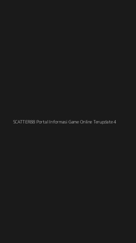 Tampilan Antarmuka Aplikasi Scatter88 Portal Informasi Game Online Terupdate - 4