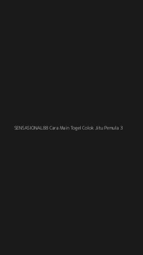 Tampilan Antarmuka Aplikasi Sensasional88 Cara Main Togel Colok Jitu Pemula - 3