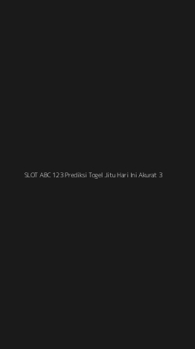 Tampilan Antarmuka Aplikasi Slot Abc 123 Prediksi Togel Jitu Hari Ini Akurat - 3