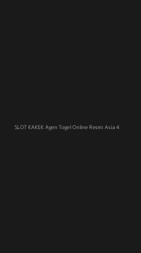 Tampilan Antarmuka Aplikasi Slot Kakek Agen Togel Online Resmi Asia - 4