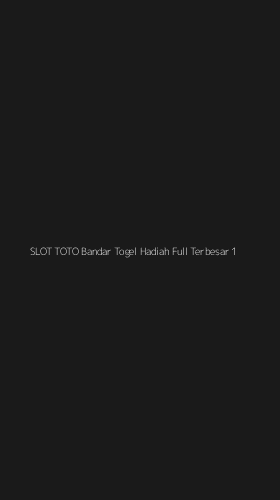 Tampilan Antarmuka Aplikasi Slot Toto Bandar Togel Hadiah Full Terbesar - 1