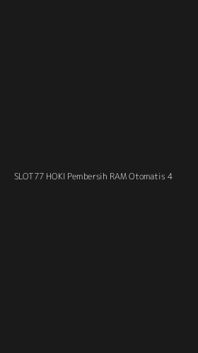 Tampilan Antarmuka Aplikasi Slot77 Hoki Pembersih Ram Otomatis - 4