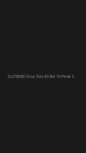Tampilan Antarmuka Aplikasi Slotdemo Situs Toto 4d Bet 10 Perak - 3